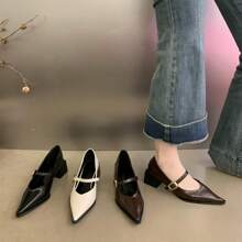 Women Pumps - 棕色 - 查看 3