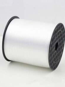 1 件纯色气球丝带扎带，粉色塑料气球丝带，用于派对装饰、绑气球绳、圣诞气球配件 - 彩色 - 查看 7