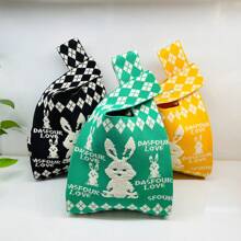 Women Shoulder Bags - 趴趴兔子-黑色 - 查看 1