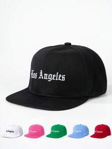 1顶印有“LOS ANGELES USA”字样的可调节棒球帽，户外防晒休闲帽，适合旅行、海滩、度假，Y2K风格，适合年轻人、夏季、假日、节日佩戴。 - 棒球網帽 - 查看 10