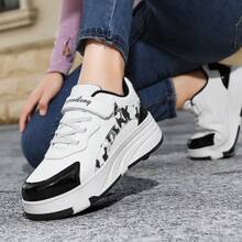 New Speed Skating Roller Shoes, Men's Sports Roller Skates With Removable Wheels For Walking, Unisex