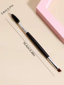 1/3 pezzi Pennello per sopracciglia, Pennello per ciglie, Doppia testina, Pennello professionale per sopracciglia angolato doppio e pettine per ciglie, Pennello per eyeliner, Bacchette per mascara, Accessori per il trucco per estensioni di ciglie e sopracciglia, Strumenti per il trucco per un facile trasporto, Trucco, Economico, Decorazione della stanza, Toeletta, Viaggio, Camera da letto, Accessori per il trucco