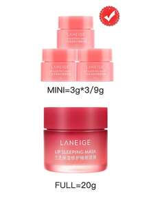 Laneige 兰芝[迷你]唇部睡眠面膜（浆果味）3克*3/9克 - 蕴含维生素C、穆鲁穆鲁籽油和乳木果油，以及抗氧化成分，专为干燥、皲裂的嘴唇设计 - 滋养、保湿，维生素C、穆鲁穆鲁籽油和乳木果油，抗氧化成分，适用于干燥、皲裂的嘴唇 - Berry 3g*3/9g - 查看 2