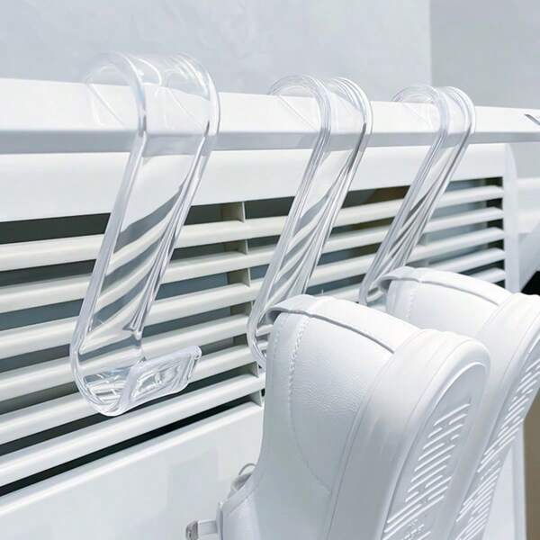 4-Piece Towel Rack Hook Set - Radiator Mounted Bathroom And Kitchen Hooks, Stylish And Simple Design, Perfect For Hanging Towels, Dishcloths And Small Items, Space-Saving Storage Solution