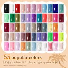 60 PCS Gel Nail Polish Set With 5 Bottles Of Base And Glossy Matte Top Coat Soak Off Gel Nail Set Suitable For All Seasons GiftsDEVO - 60SET01 - Xem 3