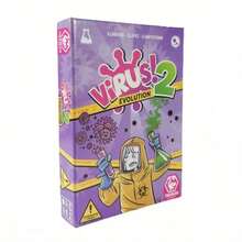 病毒！卡牌游戏 - 多语言，趣味家庭派对游戏，游戏之夜桌游，情人节/万圣节/圣诞节/新年礼物，生日礼物，14岁以上