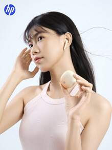 HP Gradient Color, Special Appearance Wireless Earbuds With Premium Sound 5.3 Auto Pairing Ear Buds With 30H Playtime Light Weight IPX4 Waterproof Wireless Headphones With Mic Compatible With Iphone Android,Gaming Earphone & Speaker,Microphone,Holiday Gift Mother's Day Gift