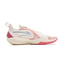 LI-NING 李宁 Shining 2 V2 男士专业篮球鞋,TUFF RB 耐磨外底,高回弹,适合球场和训练 ABPV003 - 乳白色 - 查看 7