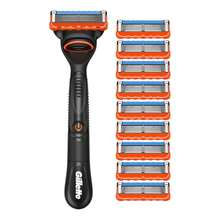 GILLETTE Man Shaving & Accessories And Nose Hair Trimmer - 1 Maquinilla De Afeitar + 10 Reambios - Xem 1