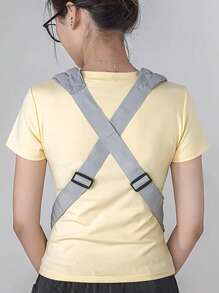 1pc Baby Carrier, Front & Back Carry, Multi-Function, Breathable, Convenient For Infant Outings