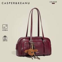 Women Shoulder Bags - 紅色(Red) - 查看 4