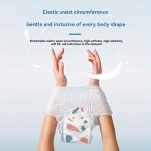 10片/包 女性夜间防漏内裤，透气卫生巾，经期适用 - 白色 - 查看 5