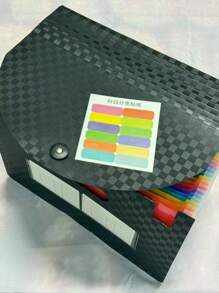 à soufflet pour la rentrée scolaire - Organisateur de documents format A4/Lettre avec 12/24/36 pochettes et étiquettes de couleur - Rangement mensuel des factures et reçus fiscaux pour la classe, la maison, le bureau