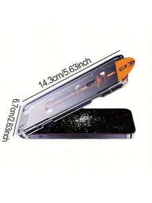 1pc Apple Tempered Glass Screen Protector, Includes Easy Installation Kit, Smooth Surface, Bubble-Free Installation - Random Front/Back Packaging - Dust Removal Chamber [HD Film] - View 8