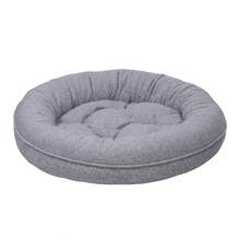 Arlee Donut Lounger And Cuddler Style Pet Bed For Dogs And Cats - xám+30x30 - Xem 1