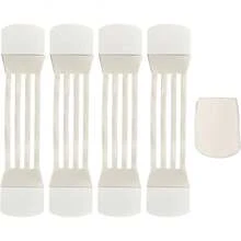 Cinta para Levantar el Cuello y la Cara, Pegatinas Adhesivas + Bandas Elásticas para Piel Flácida, Diseño Impermeable, Material de Goma, Cara en Forma de V, Apariencia Juvenil - 1 - Ver 9