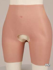 变装硅胶开裆塑身裤 - 逼真提臀，跨性别必备硅胶丰臀裤 - 开裆弹力设计，专为变装者打造的硅胶开裆弹力裤，逼真肌肤纹理，丰臀塑形，变装者必备。 - 杏色 - 查看 9