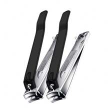 ANDVICTORY 2/4Pcs Nail Clippers Toenail Clippers Fingernail Clipper Set Carbon Steel Ultra Sharp Sturdy Curved Edge Cutter Trimmer Finger Nail Clip For Adults Men Women Nail Cleaner - Multicolor - View 15