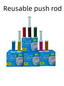 12 Small Flowers Toilet Gel Toilet Deodorant Odor Cleaning Toilet Lingbao Toilet Fragrance Descaling Cleaner
