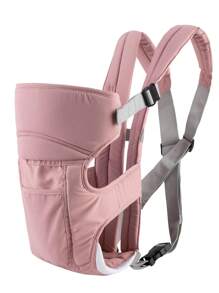 1pc Baby Carrier, Front & Back Carry, Multi-Function, Breathable, Convenient For Infant Outings