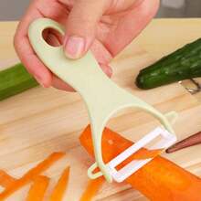 Veggie Peeler Y-Shaped, Vegetable Potato Fruit Carrot Peelers For Kitchen, Premium Ultra Sharp Stainless Steel Blade, Gift Idea - 隨機的 - 查看 4