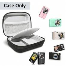 Cámara digital CAMKORY 4K, cámara de vlogging de 48MP con autofocus y flash, cámara digital compacta de 2.8" con zoom 16X, anti-sacudidas, tarjeta de 32GB, cámara compacta portátil para adolescentes, adultos y principiantes