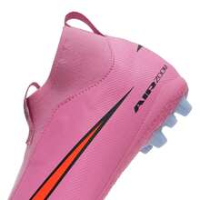 Nike JR ZOOM SUPERFLY 10 ACADEMY AG Football Shoes, AG Studs, Youth Match & Training FQ8308-600 - Mysterious Flamingo Red/Black/Bright Orange Red - View 8