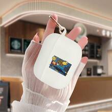 1 个硅胶保护套（注意：不含耳机/我们仅销售保护套），透明耳塞防震保护套，适用于第三代，柔软材质经典保护套，适用于 Pro。防丢耳机盒，适用于 Pro 第二代。经典 4 保护套。 - 白色 - 查看 3