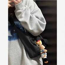 Women Shoulder Bags - 黑色 男女中性包 - 查看 6