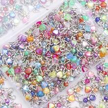 10/20pcs Assorted Colorful Heart Angel With Lobster Clasp Pendant, Suitable For DIY Bracelet, Necklace, Bag, Keychain, Jewelry Accessories - Multicolor-with Lobster Clasp - View 6