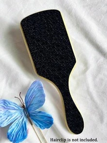 1pc Personalized Fashionable Acrylic Glitter Marble Name Customized Hair Comb, Unique Bridal Party Bridesmaid Gift, Custom Bridesmaid Hair Accessory, Gift For Her/Mom - Multicolor - View 19