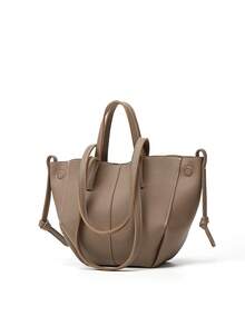 Fashion Litchi Pattern Women's Handbag, High Quality Large Capacity, Shoulder/Crossbody Bag, Perfect Gift For Family And Friends