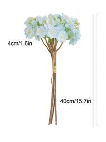 4pcs/Lot Jasmine Artificial Silk Jasmine Flower Bouquet, Home Decor & Photography Props Fake Flowers