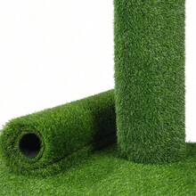 1pc High Quality Artificial Grass Turf, Thick Fake Grass Carpet, Outdoor Artificial Grass Rug, Realistic Indoor/Outdoor Lawn Mat, Made Of Plastic, Green Grass Decorative Floor Mat, Suitable For Outdoor Garden, Patio, Terrace Decor, Beach Essentials And Pool Games [Please Select The Size You Need] - Green - View 7