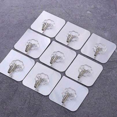 20//40/1 pieza Ganchos Adhesive sin dejar rastro para cocina y baño, pasta sin goteo, regalo de Pascua/cuesta