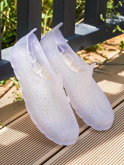 1 Pair Unisex Water Shoes For Outdoor Sports, Wading, Beach, Swimming