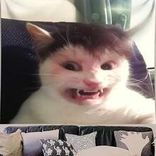 Cigarette Fries In McDonald's Box Tapestry Home Decor Room Aesthetics Art Decoration Birthday Gift Bedroom Living Room Dorm Wall Decor Live Background Gift Tapestry Wall Hanging - Nhiều màu - Xem 5