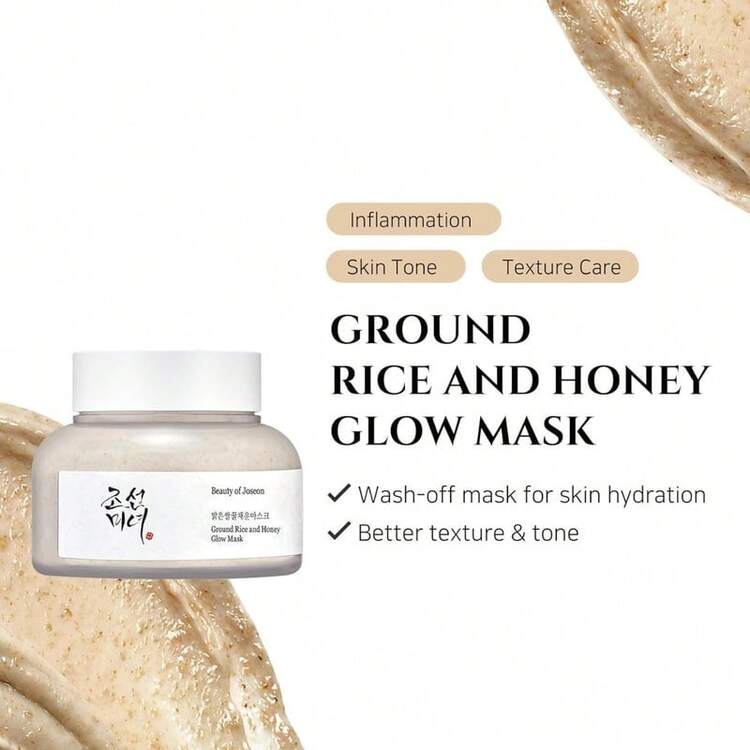 Beauty of Joseon Maschera illuminante al riso macinato e miele 150 ml - Maschera illuminante al riso macinato e miele - Maschera calmante - Visualizzare 6