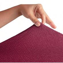 EYSA Bi Elastic Sofa Cover Seat And Back Cover Small Orange Harlem Design - 08 Burdeaux - View 12