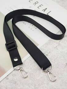 1 pieza Cordón ajustable de color liso para mujer, estilo moda, correa de cuello tipo bandolera