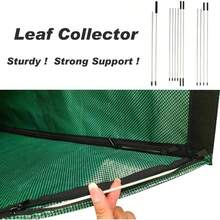 Mobile Trash Bag Older Outdoor Lawn Leaf Bag Older With Leaf Chute Metal Rake  15 Count 39 Gallon Drawstring Trash Bags  Olds 3565 Gallon Leaf Bags For Leaves Weeding Camping Party - 黑色 - 查看 7