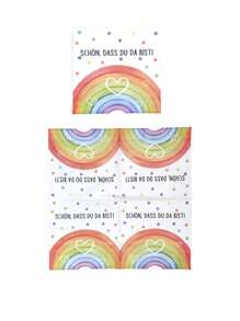 5 قطع/20 قطعة من مناديل الورق ذات موضوع "رائع أنك هنا!" مناسبة لحفلات العودة إلى المدرسة، حفلات التخرج، فعاليات الفنادق، حفلات الشاي، حفلات الربيع، حفلات الزفاف