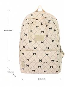 Women's Plaid Backpack, Classic & Fashionable