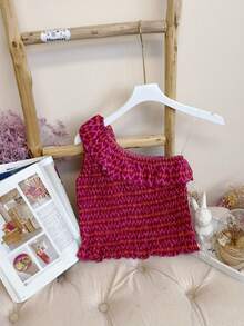 Women Tops - Rose Red - View 3