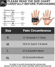 RIGWARL - Guantes de Invierno para Hombres y Mujeres - Rosa (Esqueleto rosa) - Ver 2