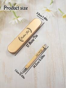 Personalisierter Kugelschreiber - mit Namen und Geschenkbox, Schulmaterialien für, personalisierte Lehrer Stifte, individualisierbare Holz-Gelschreiber, anpassbarer Schreibtext Stifte, geeignet als Geburtstagsgeschenk, Lehrertags-Geschenk, Abschlussgeschenk, Schulmaterialien, College-Essentials, Schule, Studenten, Freunde, Männer, Frauen, Zuhause, Geschäft, Büro