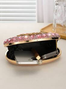 European And American Fashion Handheld Banquet Bag Cross-Border Popular Love Bag Retro Chain Shoulder Crossbody Bag Wallet