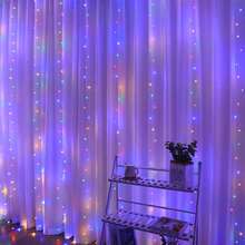 2m USB Curtain String Lights, 8 Modes LED Lights For Christmas, Wedding, Bedroom, Birthday Party, Indoor Window Decor, Holiday Atmosphere Lighting Home Decor Christmas Decorations Room Decor Winter Christmas Decorations Home Christmas Gifts Christmas Decor