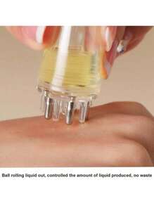 1 件迷你油梳和头皮按摩器 - 精准生发精华涂抹器，滋养精华，油，护发素输送工具，理发沙龙专业发夹和配件，旅行友好型发刷和梳子套装，精油涂抹器，可精准将液体或油输送到发根，发夹，发饰，发刷，梳子 - 彩色 - 查看 6