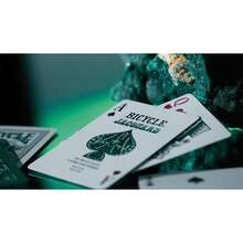 TendenciaBicycle Baraja Jacquard Premium Plata y Verde Esmeralda,Calidad premium - 1 - Ver 6